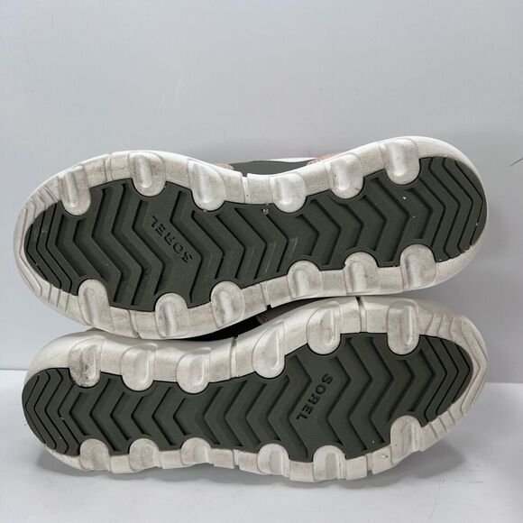 Sorel Explorer II Lace Up Sneaker Low WP Sea Salt NL4883-125 Women's 7.5 - Picture 8 of 9